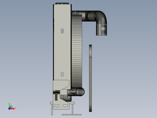 散热器总成前视缩略图