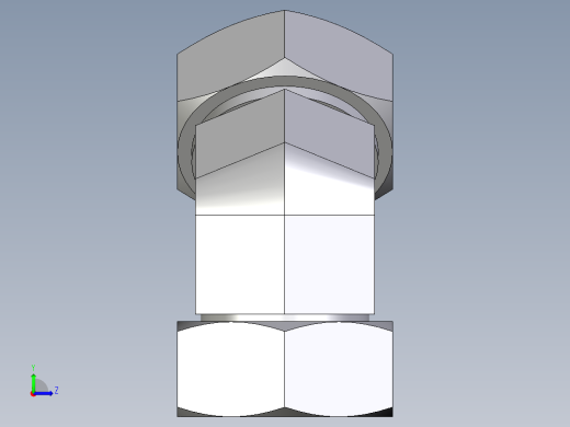 卡套式工业通用硬管接头EO_Swivel_nut_45_deg_elbow_EV42LCF左视缩略图
