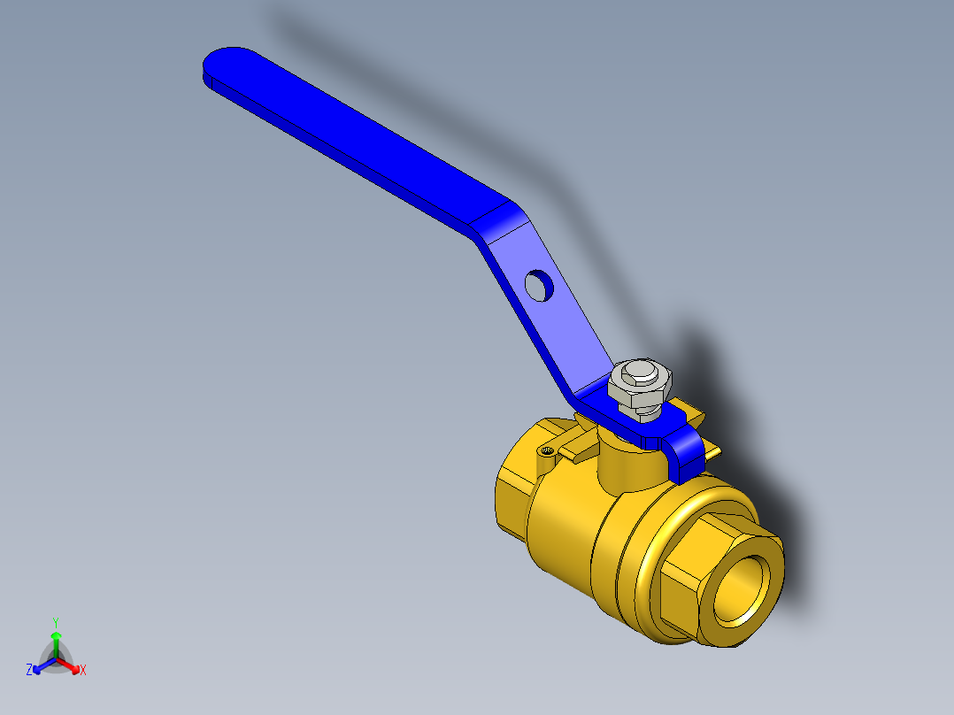 管道手动球阀-水管开关阀-手动阀门395_01_E_1