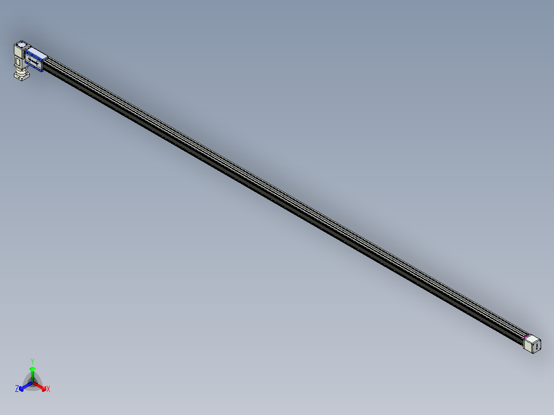 威洛博LB.GB同步带传动--欧规系列GB8-L192-S5300-BL-P75-K主视图