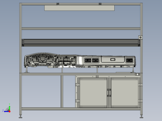 汽车仪表架空调箱操作台右视缩略图