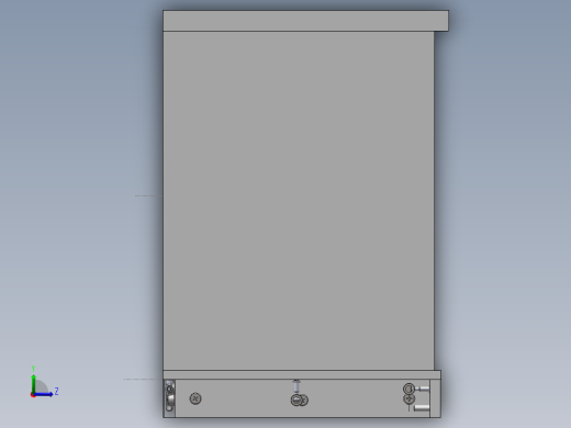 五斗柜左视缩略图