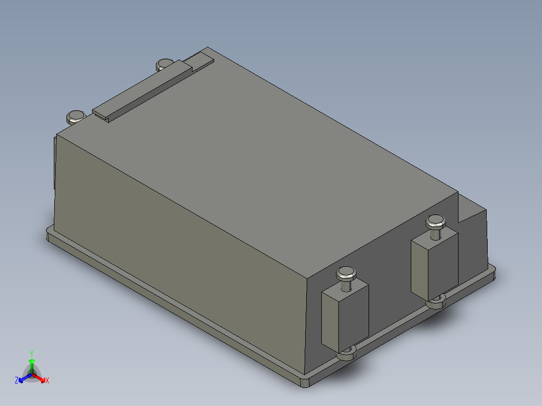基恩士CV-751_kc图纸模型主视图