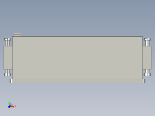 基恩士CV-751_kc图纸模型前视缩略图