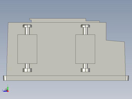 基恩士CV-751_kc图纸模型右视缩略图