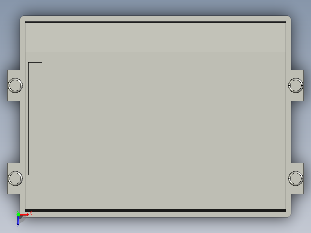 基恩士CV-751_kc图纸模型俯视图