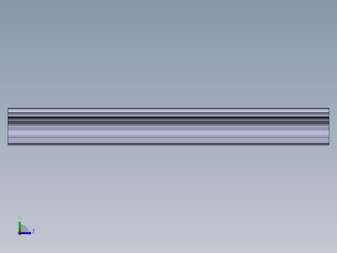 上银直线滑轨-HGH20CA左视图