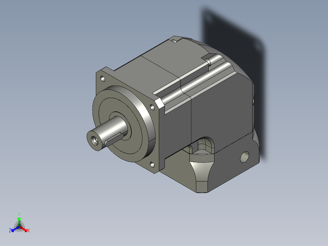 斜齿ZPGH090-L1 19-70-90-M6.STEP主视图