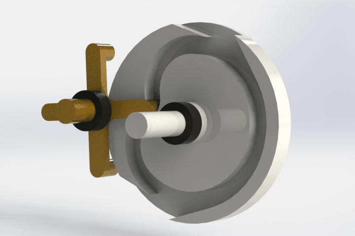 心形转盘式间歇运动机构