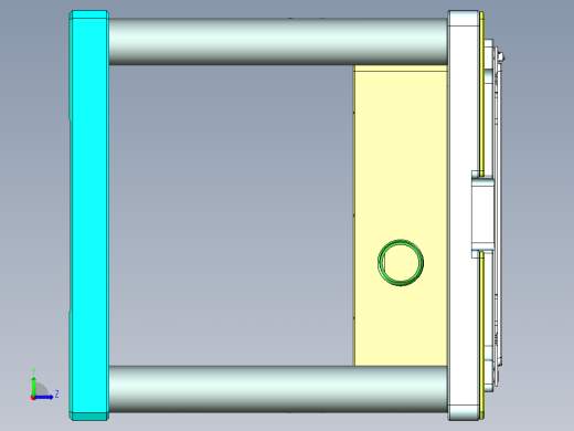 ZAZ00-A-笔记本CNC工装夹具三维模型CNC5-1023左视缩略图
