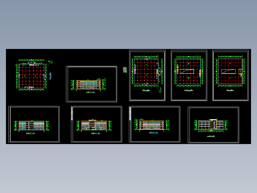 多层住宅建筑图纸