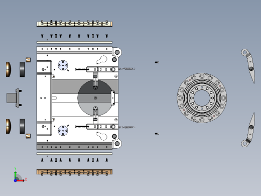 轧钢机轴承座sw20可编辑前视缩略图