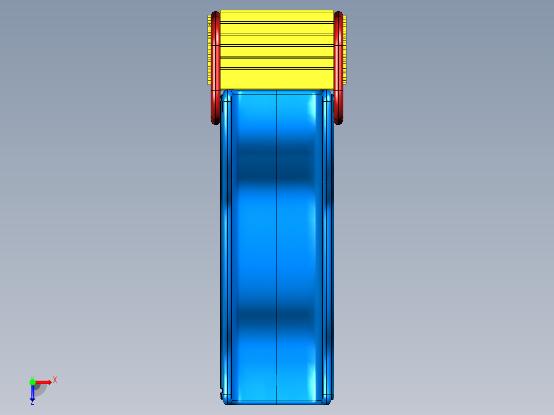 B3004640-微型儿童滑梯模型俯视图