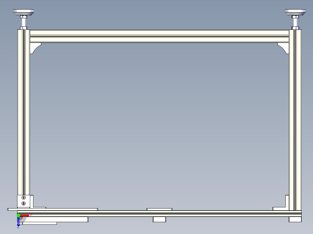 激光定位载具俯视图