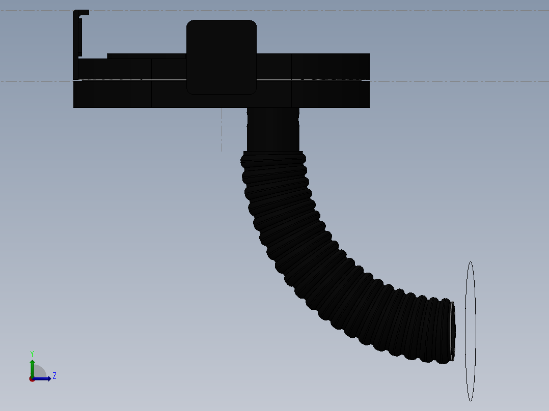 手机支架44左视图