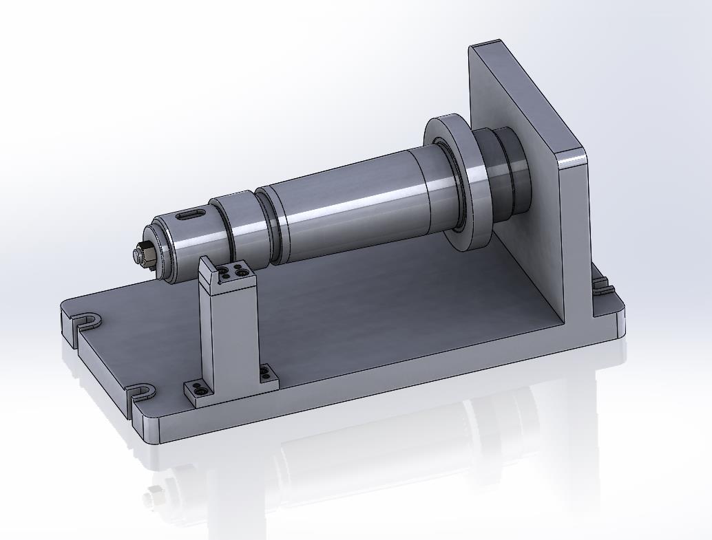 传动轴铣缺口夹具（CAD图+SW三维）