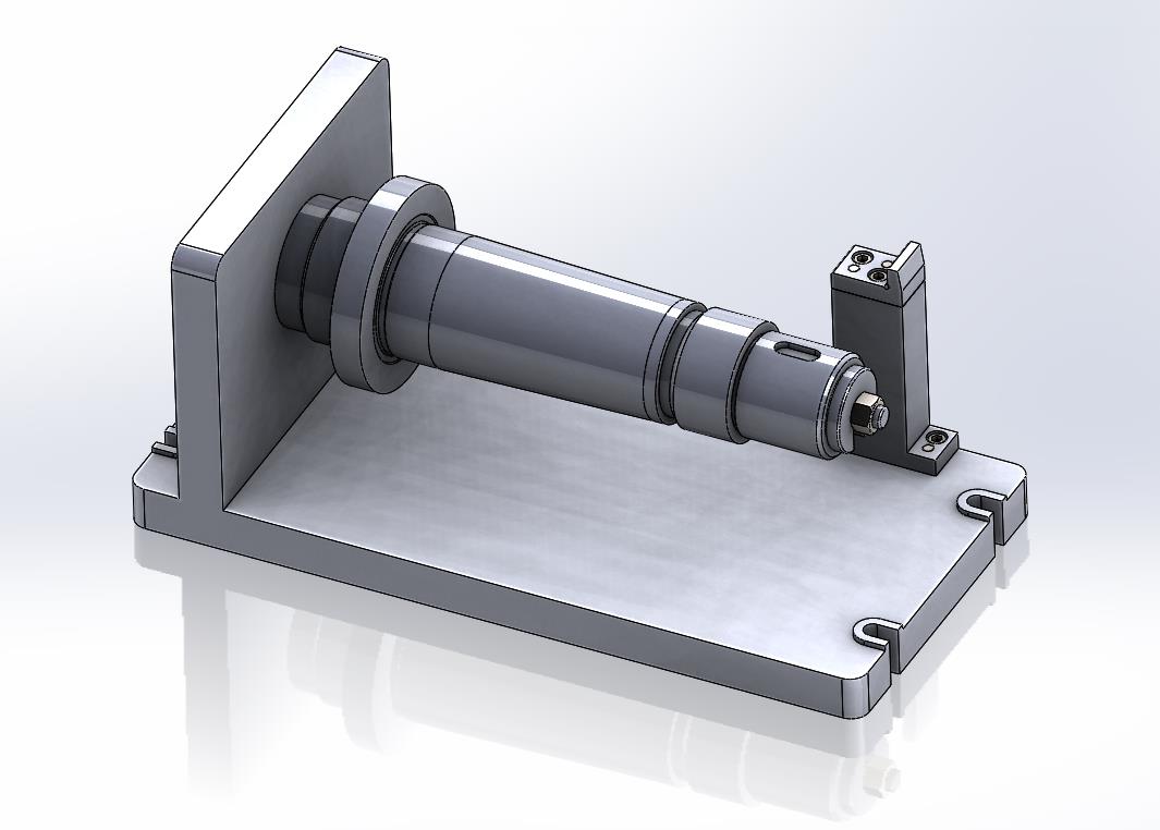 传动轴铣缺口夹具（CAD图+SW三维）
