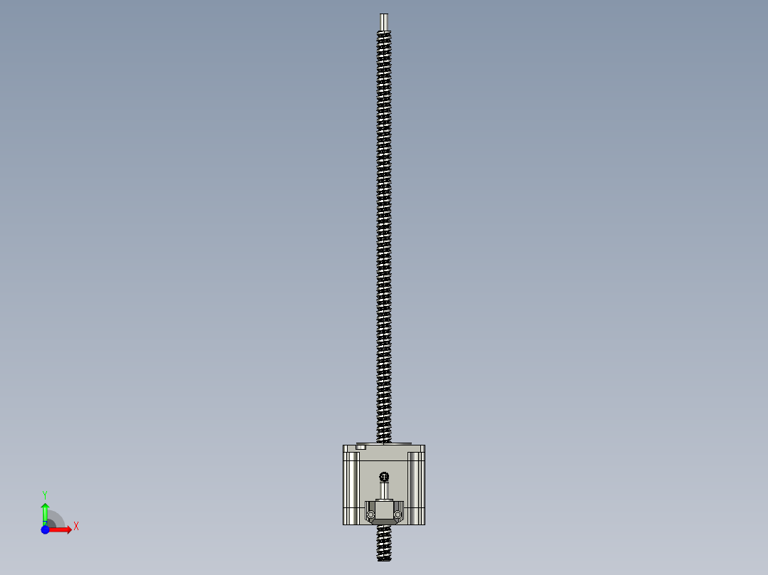 3步进电机57N255-4-3-4-377-001前视图