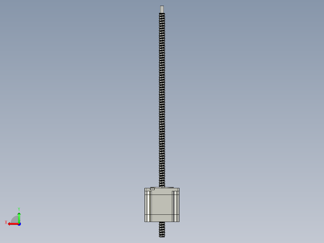 3步进电机57N255-4-3-4-377-001后视图