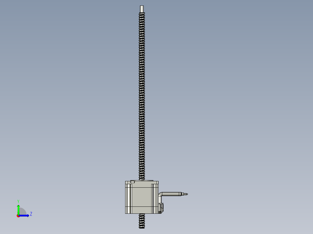 3步进电机57N255-4-3-4-377-001左视图