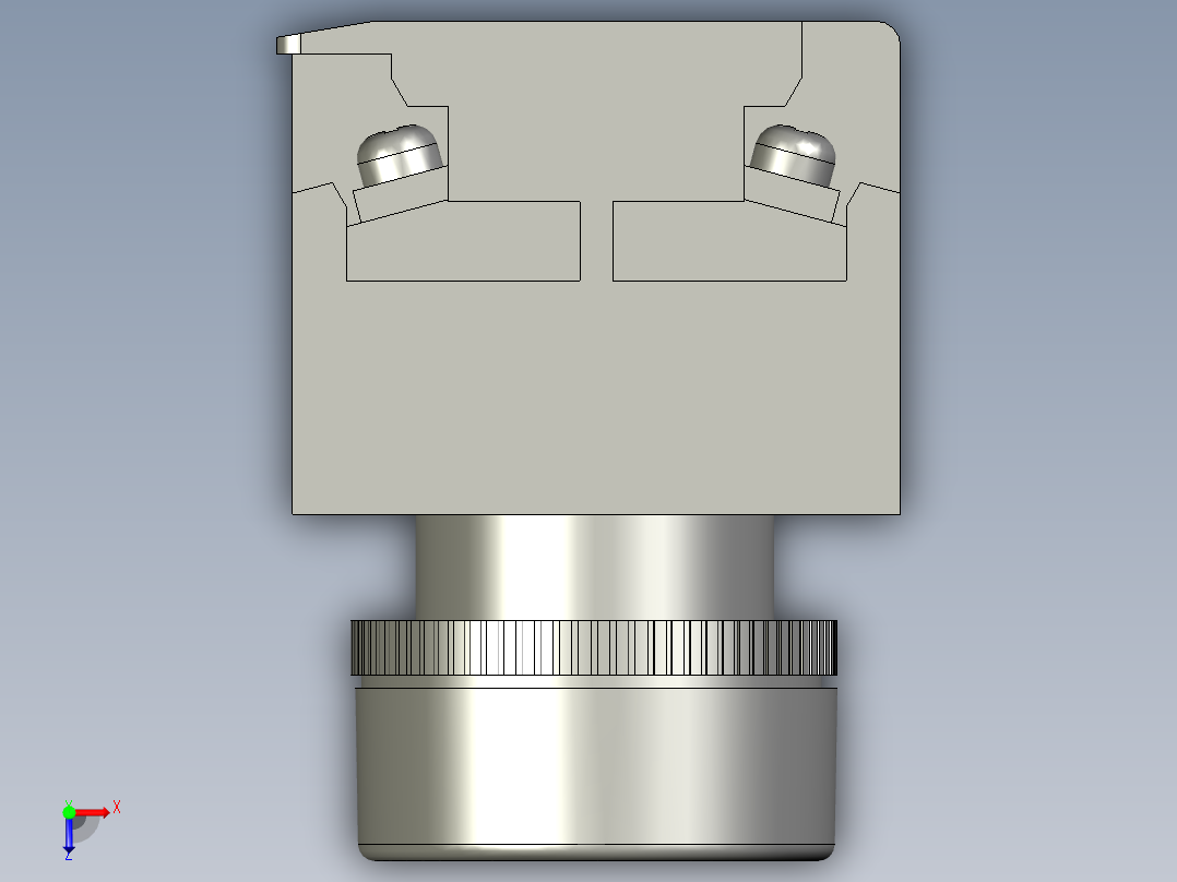AR22F5L-E4_電源開關6俯视图