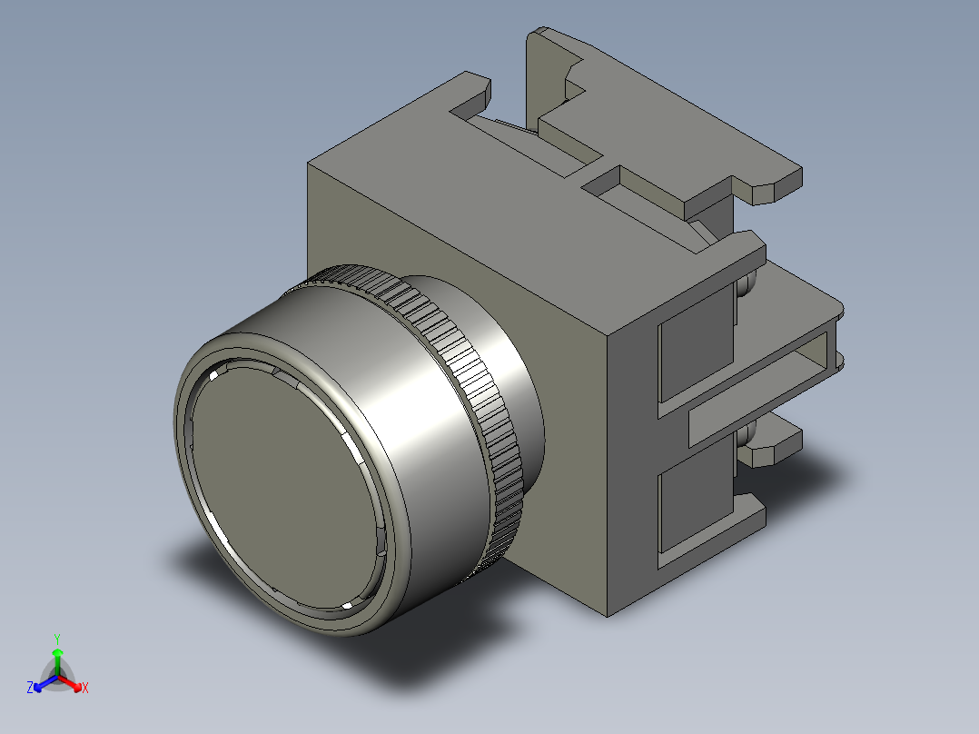 AR22F5L-E4_電源開關6正等轴测图
