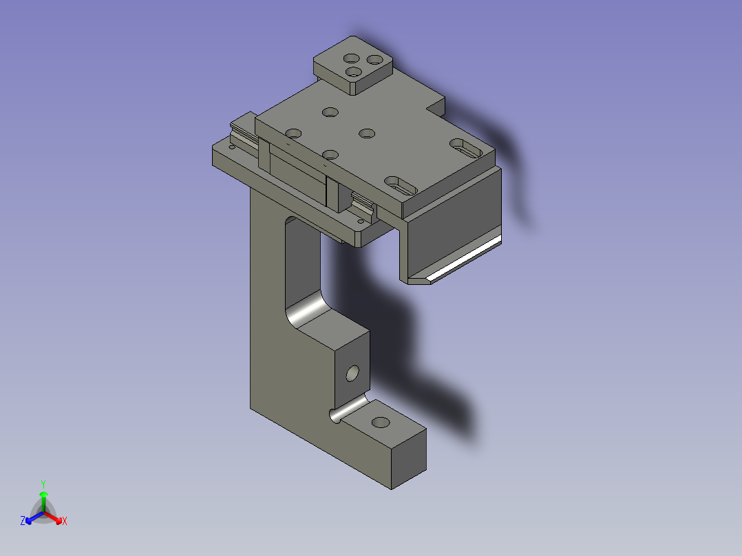 PCM板堆料组合A_0210A主视图