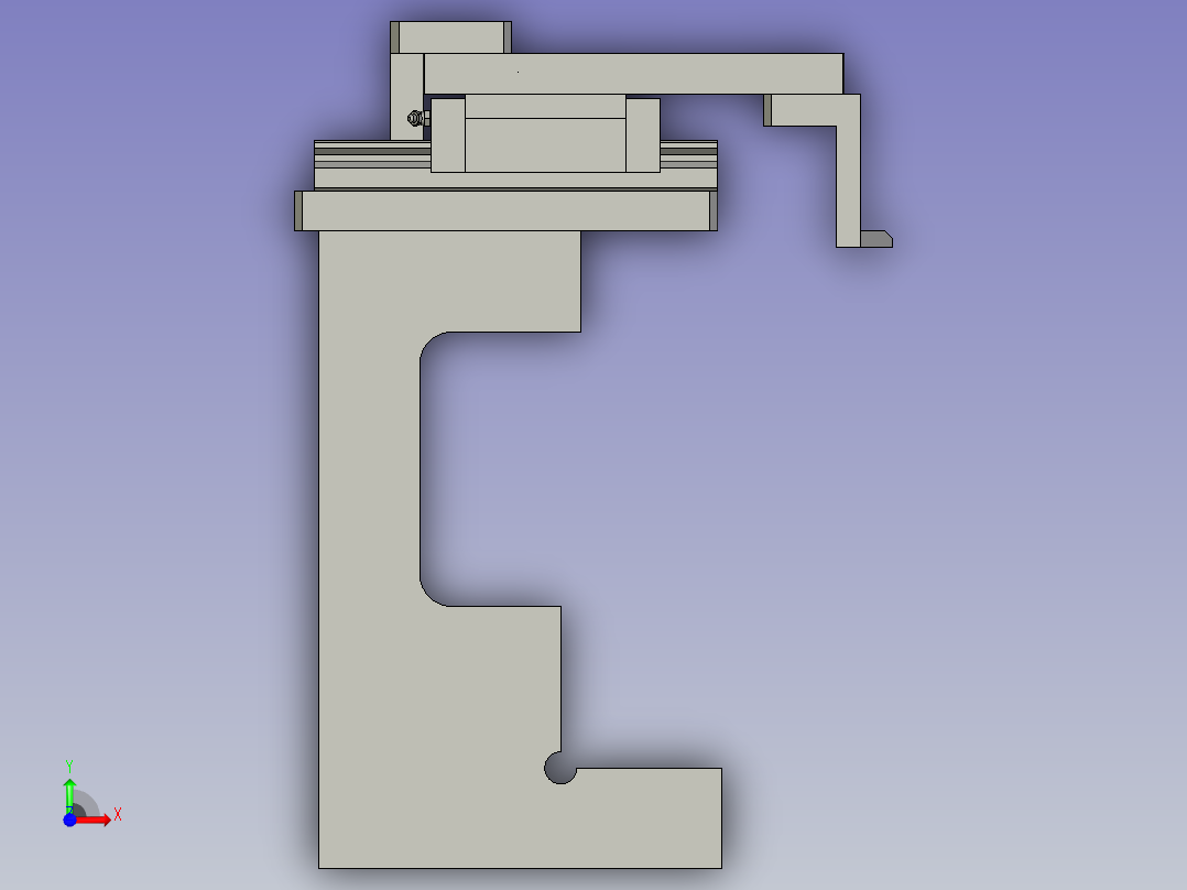 PCM板堆料组合A_0210A前视图
