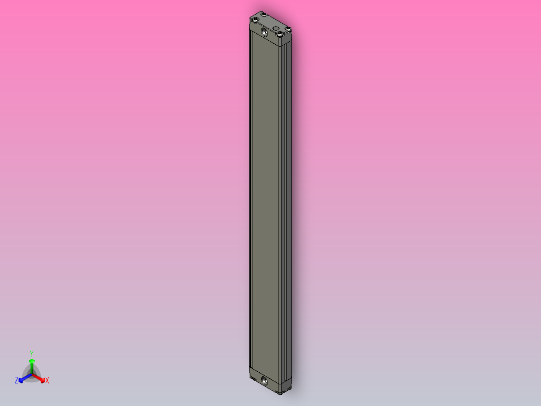 XTB15-1820-S安全光栅主视图