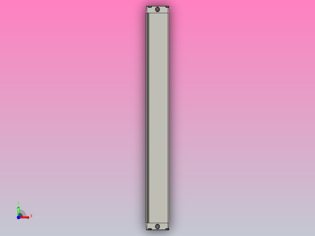 XTB15-1820-S安全光栅前视图