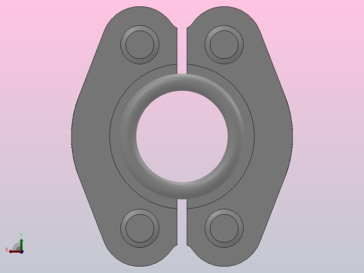 A型附接法兰A20-3后视缩略图