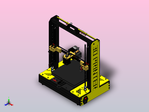 rusa-i4-3d打印机正等轴测缩略图
