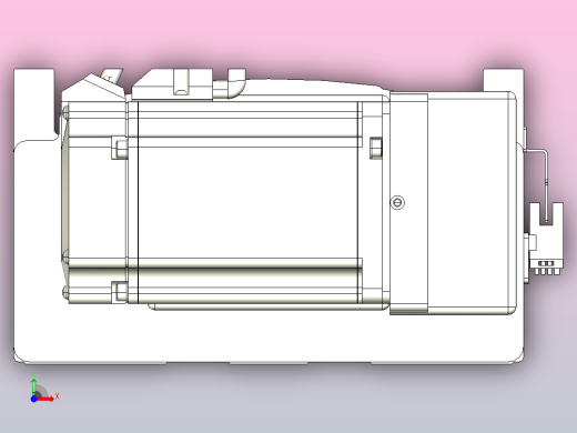 皮带直线轴半封闭可选导轨TPA-HNB-202D-140-L750-MR-Y-P75-N3前视缩略图