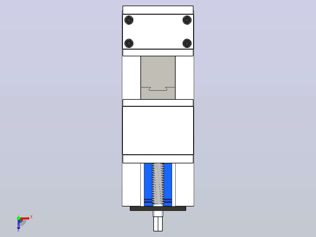 HVV-6超级虎钳俯视图