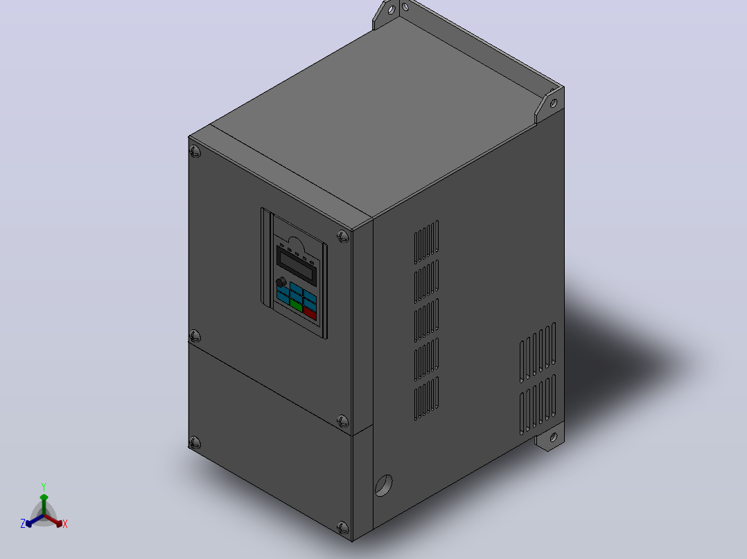 BD330系列高性能矢量变频器[BD330-2R2G-2]主视图