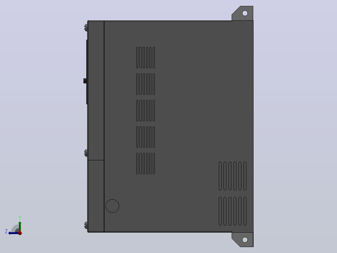 BD330系列高性能矢量变频器[BD330-2R2G-2]右视图