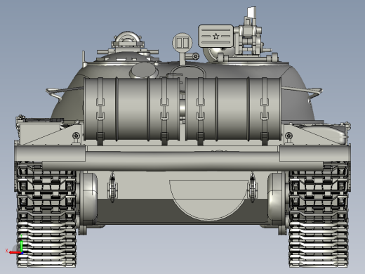 T-62A坦克(1)后视缩略图