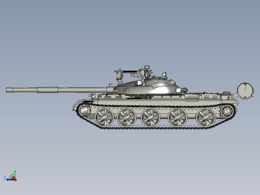 T-62A坦克(1)右视缩略图