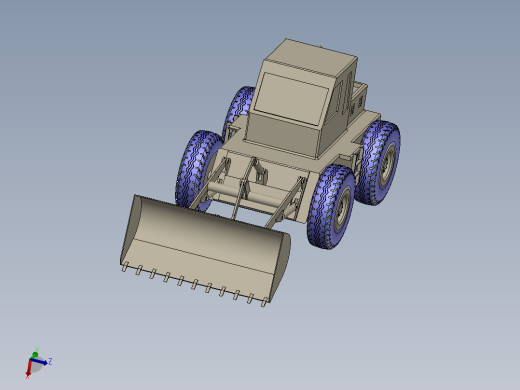 轮式装载机三维参数化造型设计及运动仿真
