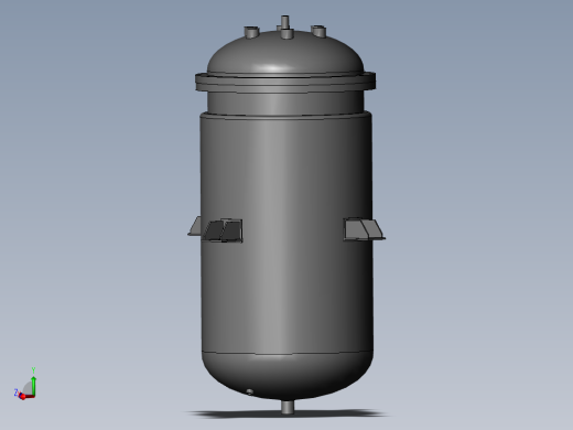 SolidWorks反应釜3D模型