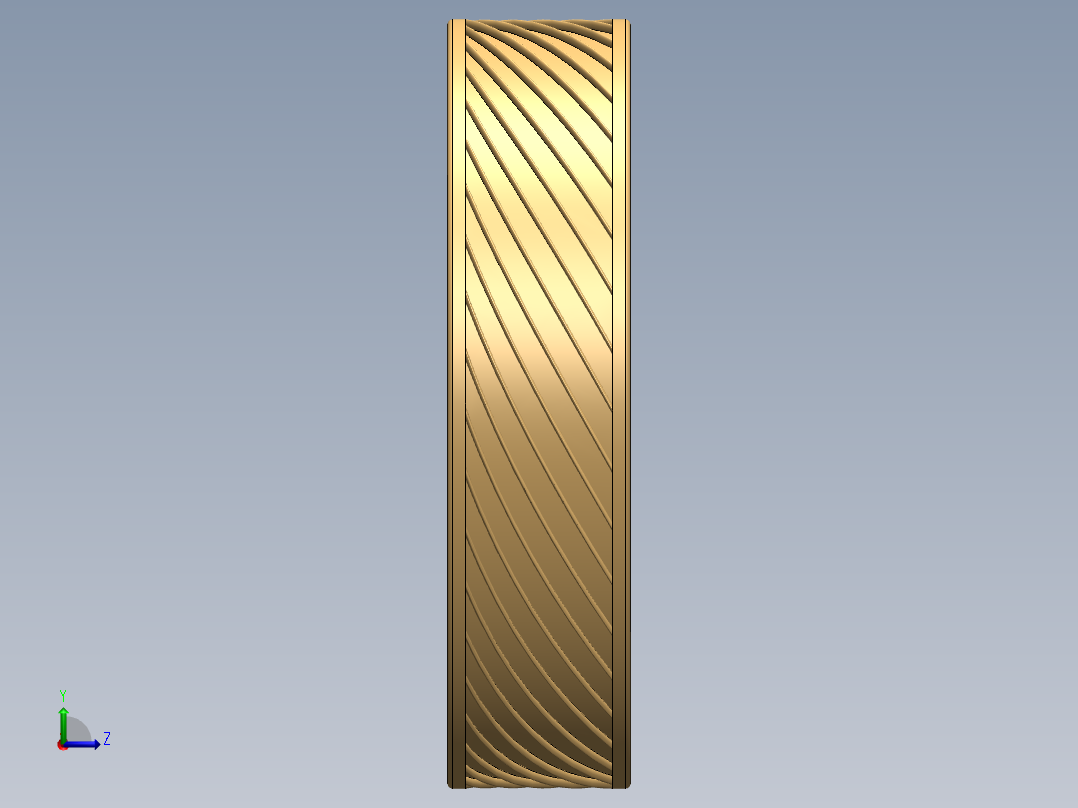 环3D模型左视图