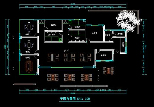 YX-900182 茶楼建筑CAD设计图65套缩略图