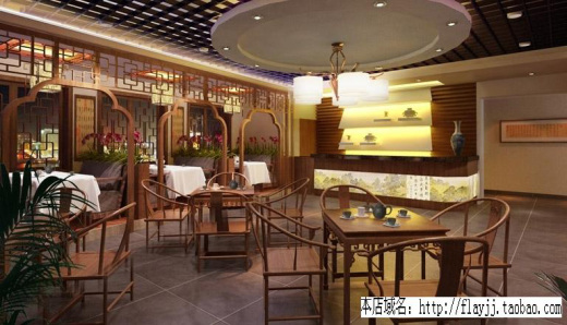 YX-900182 茶楼建筑CAD设计图65套缩略图