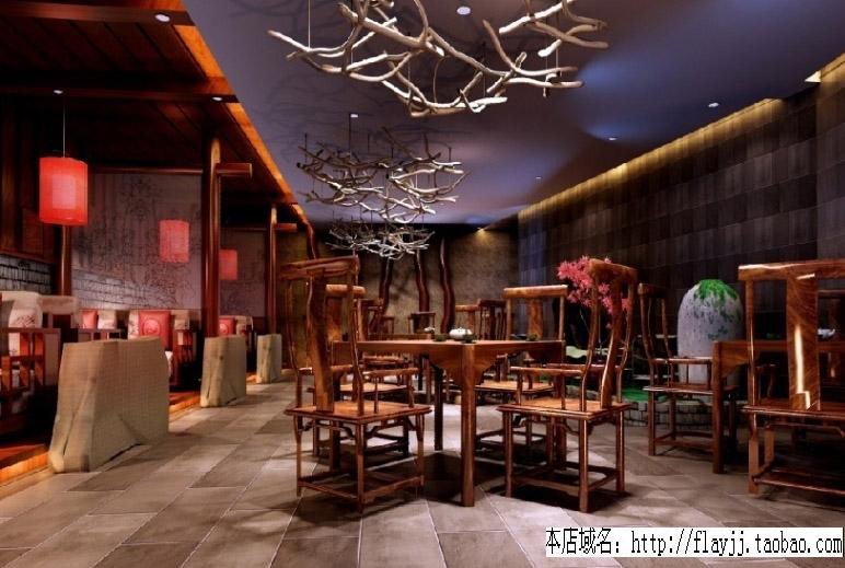 YX-900182 茶楼建筑CAD设计图65套