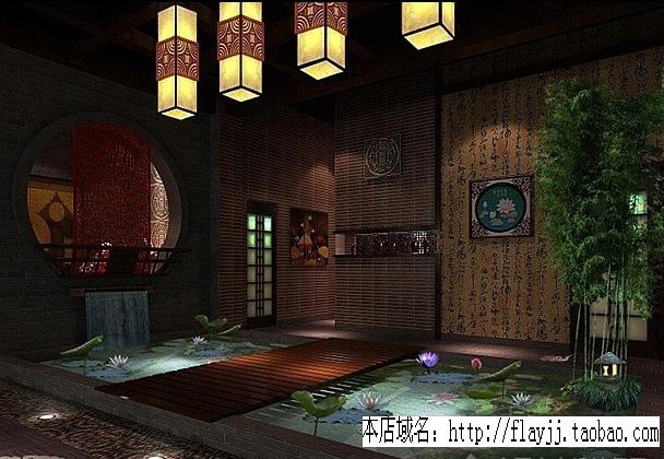 YX-900182 茶楼建筑CAD设计图65套