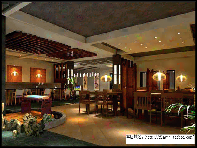 YX-900182 茶楼建筑CAD设计图65套