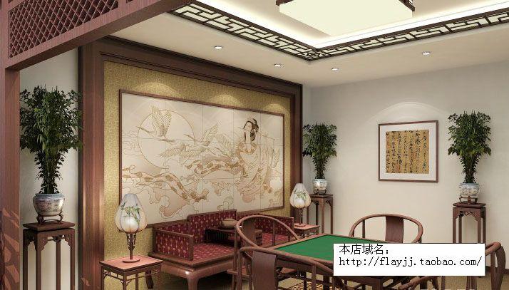 YX-900182 茶楼建筑CAD设计图65套