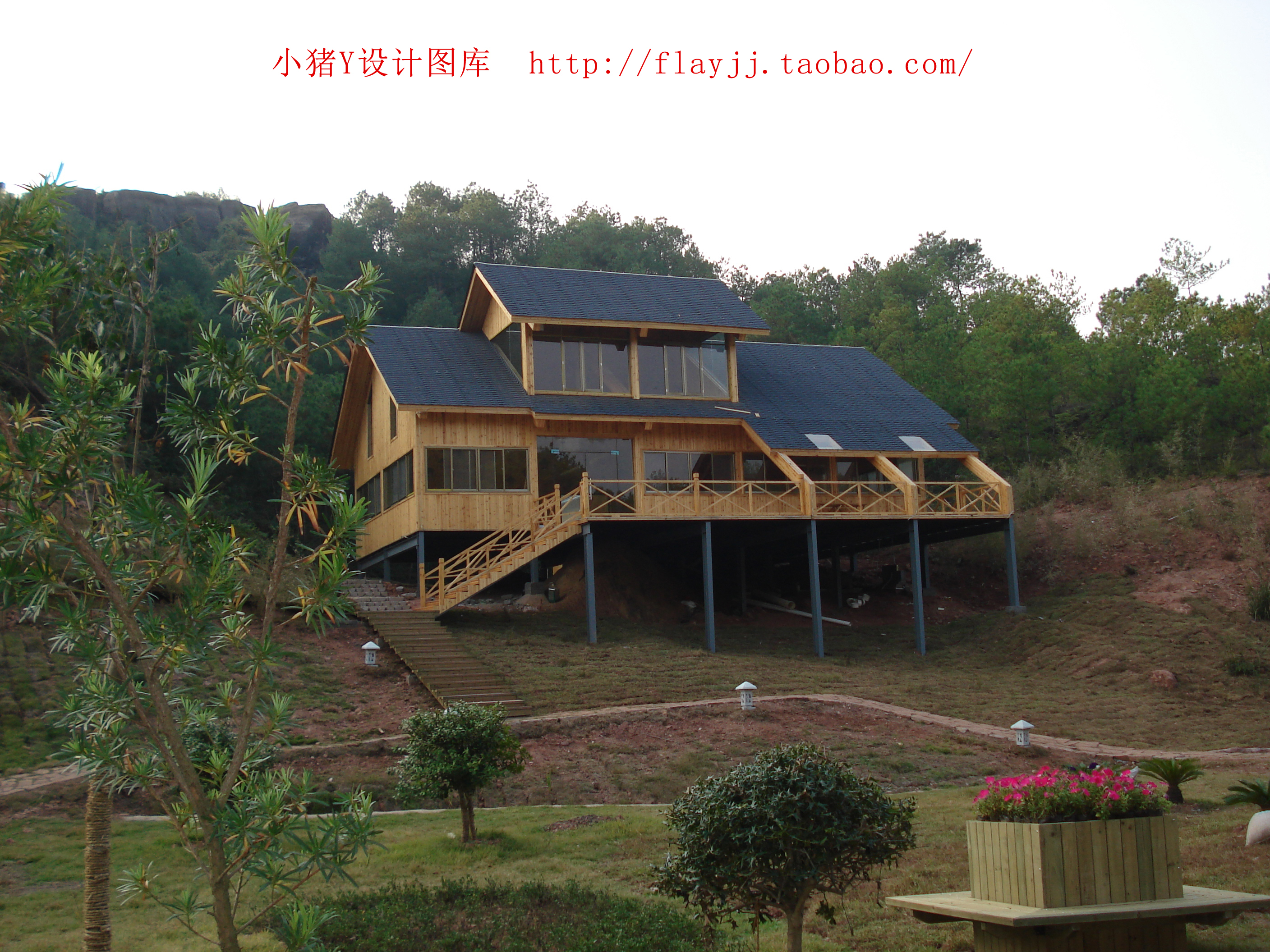 YX-900182 茶楼建筑CAD设计图65套