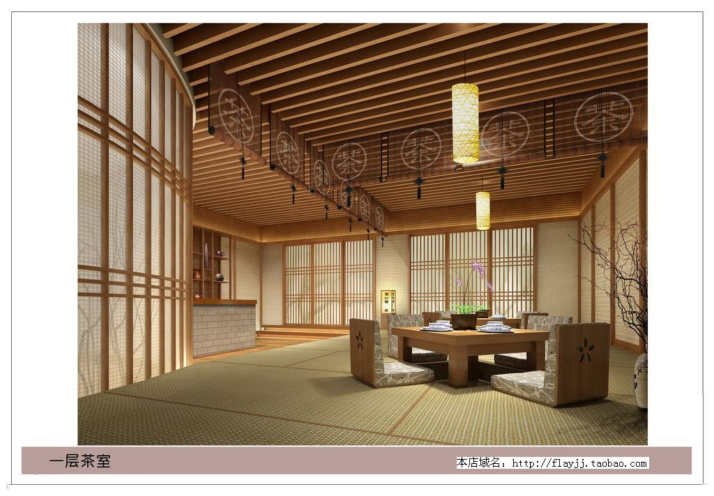 YX-900182 茶楼建筑CAD设计图65套