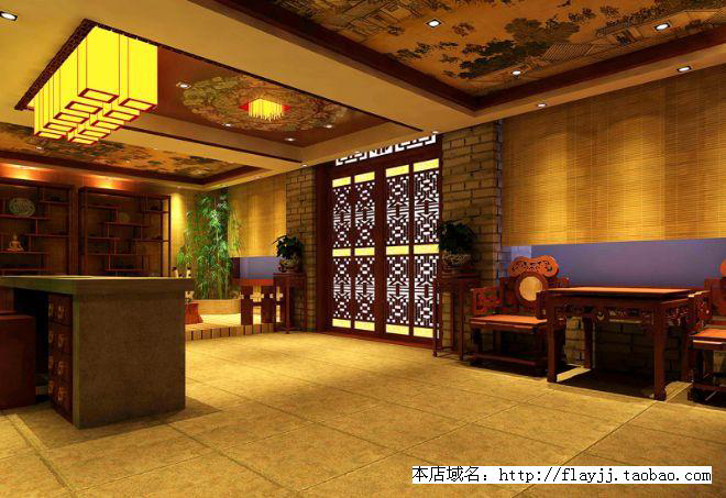 YX-900182 茶楼建筑CAD设计图65套